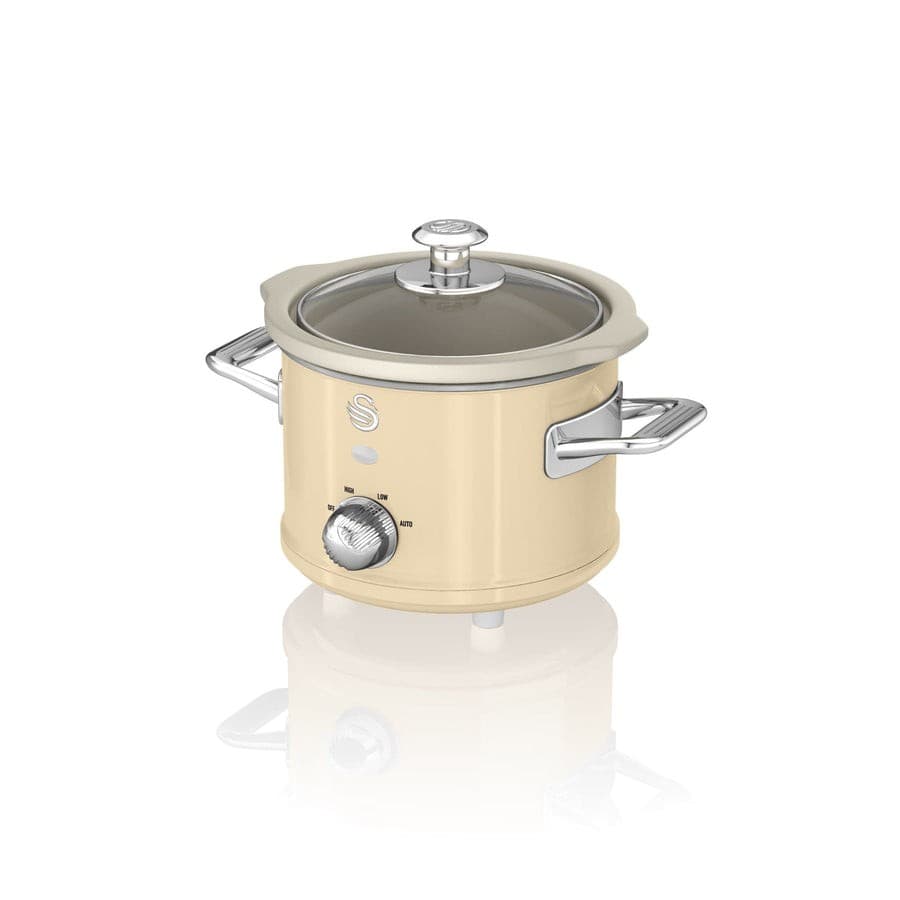 Swan SF17011CN 1.5L Retro Style Slow Cooker | Slow Cookers | Compact ...