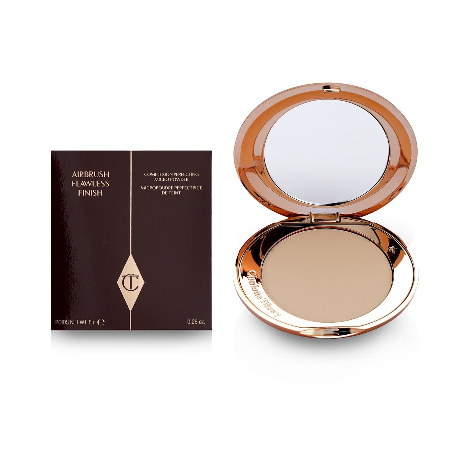 Charlotte Tilbury Airbrush Flawless Finish Powder - # 02 Medium 8g ...