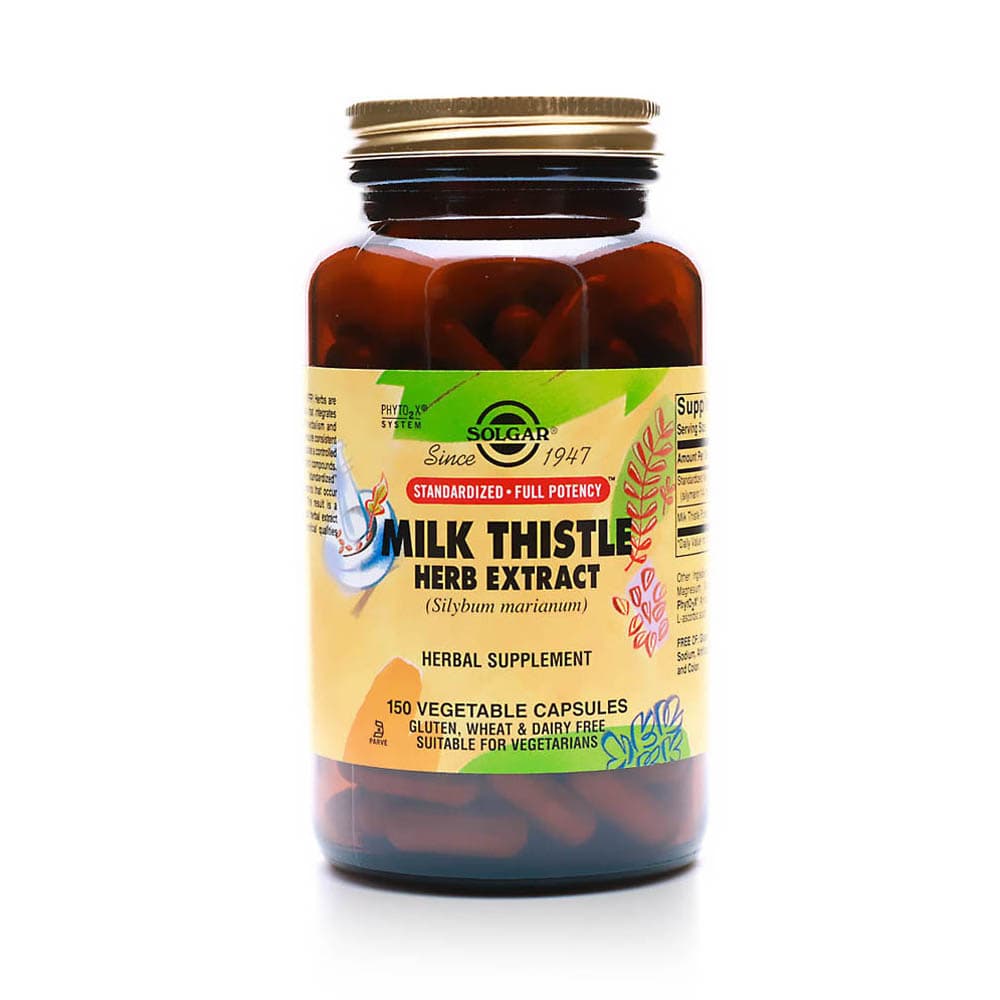 Solgar Sfp Milk Thistle Herb Extract Veg Capsules
