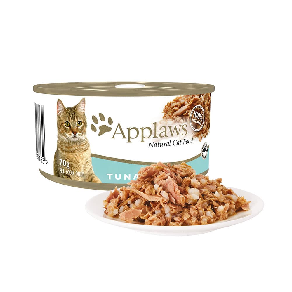 Applaws Cat Wet Tin Food 70g Tuna Fillet in Broth – DidoFido