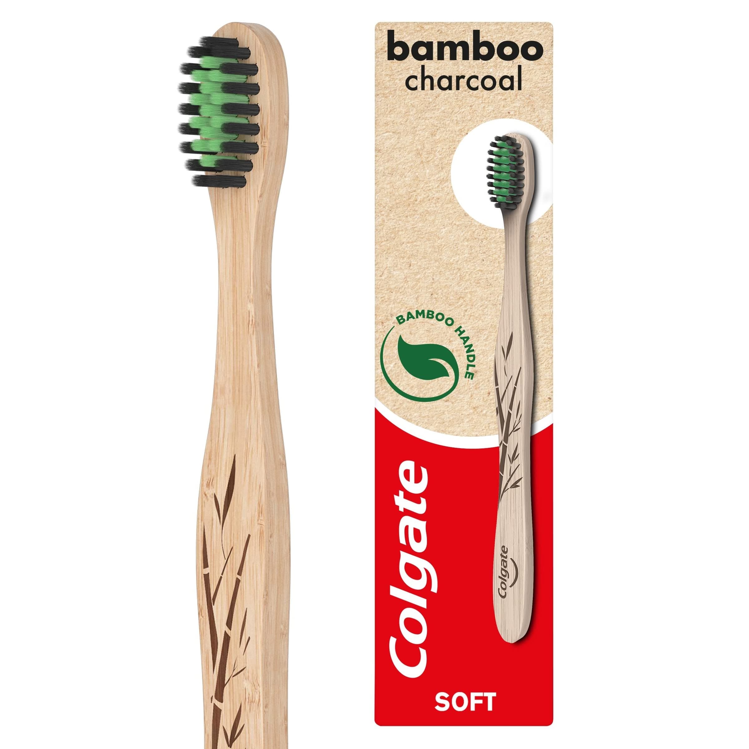Colgate Toothbrush Bamboo Charcoal Soft - easyexport.bg