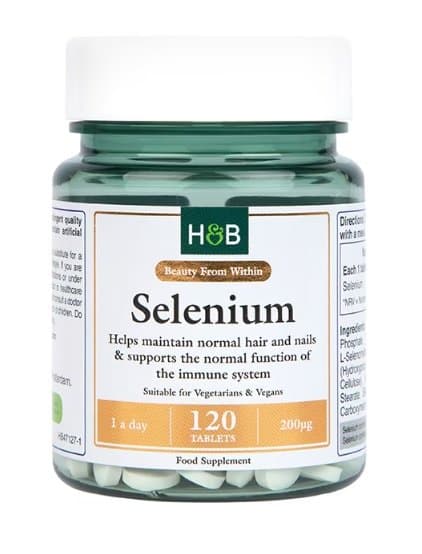 Holland & Barrett - Selenium, 200mcg - 120 tablets