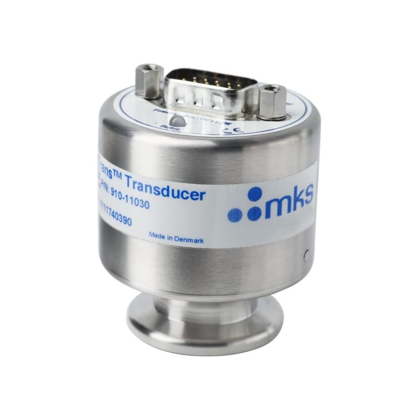 MKS 910 Absolute Piezo Vacuum Pressure Transducer (NW16 ISO-KF; RS232 ...