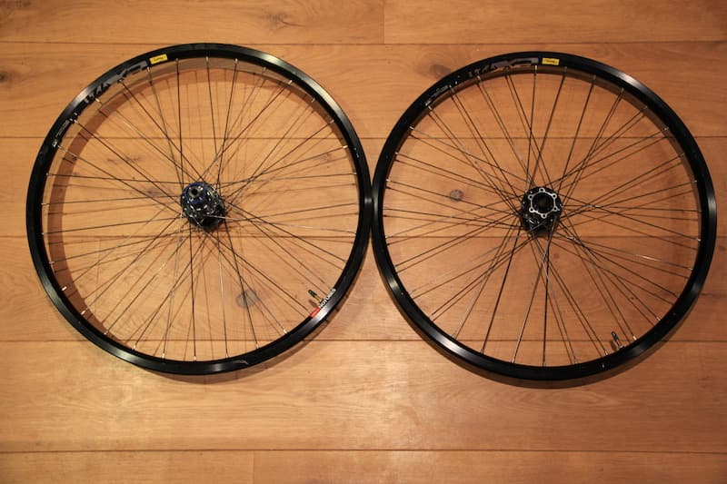 2014 Mavic EX721 Wheelset // Superstar Switch EVO Hubs / Tubeless For Sale