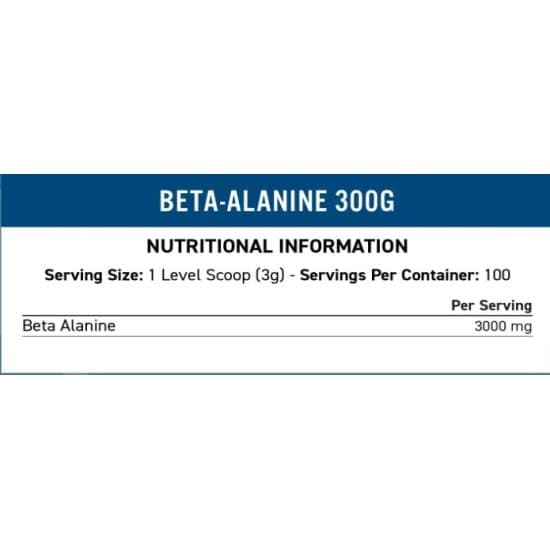 Applied Nutrition Beta-Alanine Powder 3000 мг / 300 гр на топ цена ...