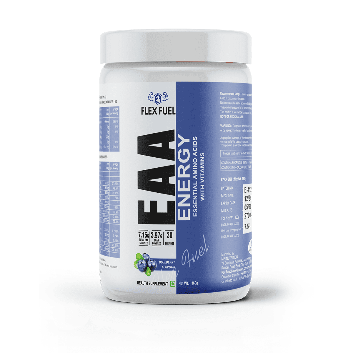 EAA - 300 gm - Flex Fuel Nutrition Premium-quality Dietary Supplements