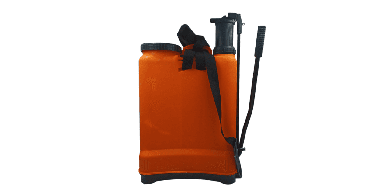 16L Knapsack Pressure Sprayer - Orange - Foamy