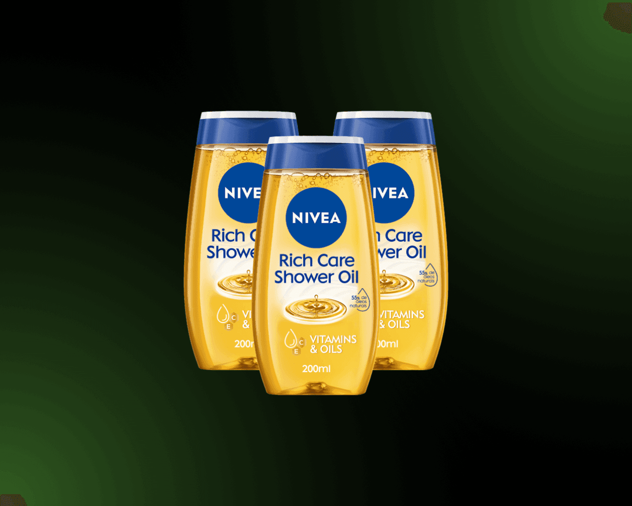 Nivea® natural caring shower oil | Price | B2B trade - Foodcom S.A.