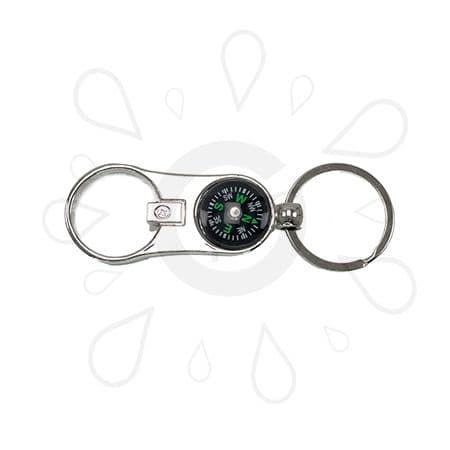 Compass Keyring and Bottle Opener-LCSD