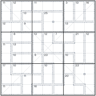 Free Online Diagonal Killer-sudoku6x6, Diagonal Sudoku + Killer sudoku ...