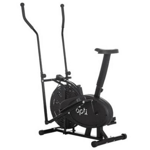 Opti 2 in 1 Air Cross Trainer and Exercise Bike - gymsworld.co.uk