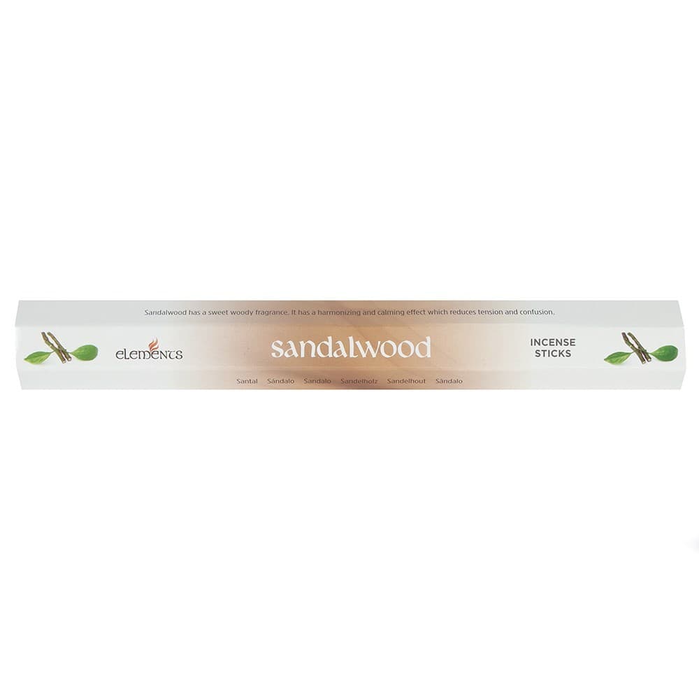Sandalwood Elements Incense Sticks - Happy Buddha