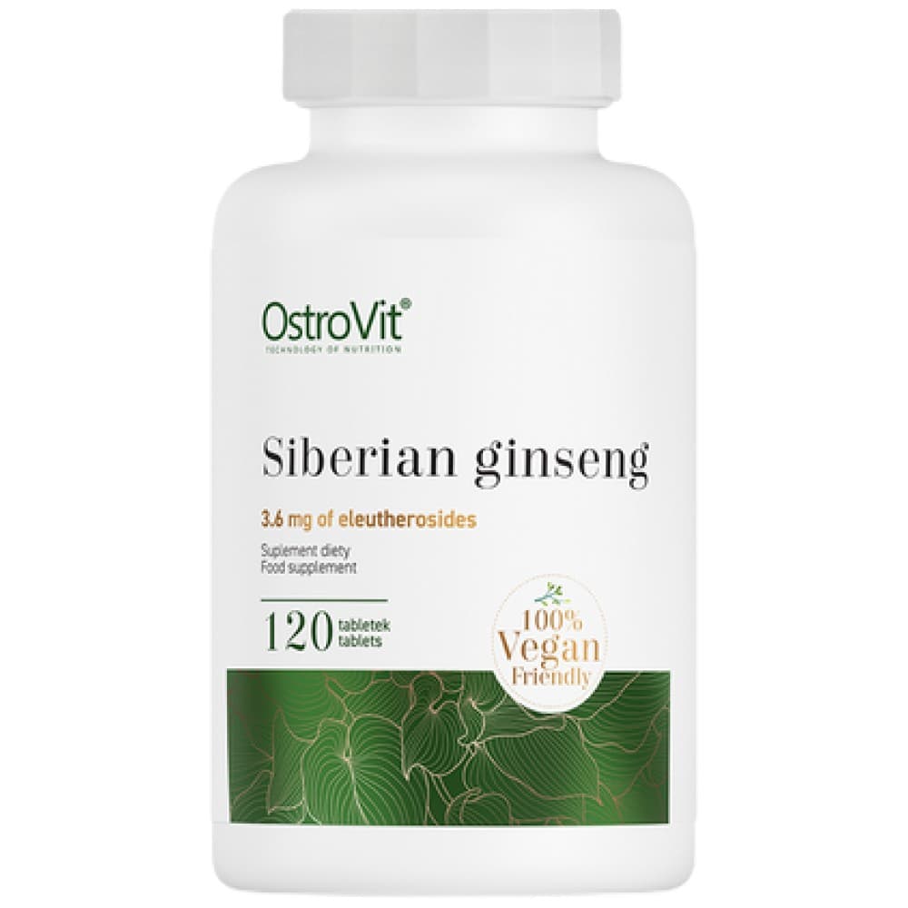 Siberian Ginseng 300mg | Адаптоген | Стрес | 120 Таблетки - Herbmarket