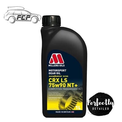 Millers Oils Motorsport CRX LS 75w-90 75w90 NT+ Fully Synth Gear Oil ...