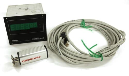 Oerlikon Leybold Display One, Thermovac TTR 91 Vacuum Display Gauge ...