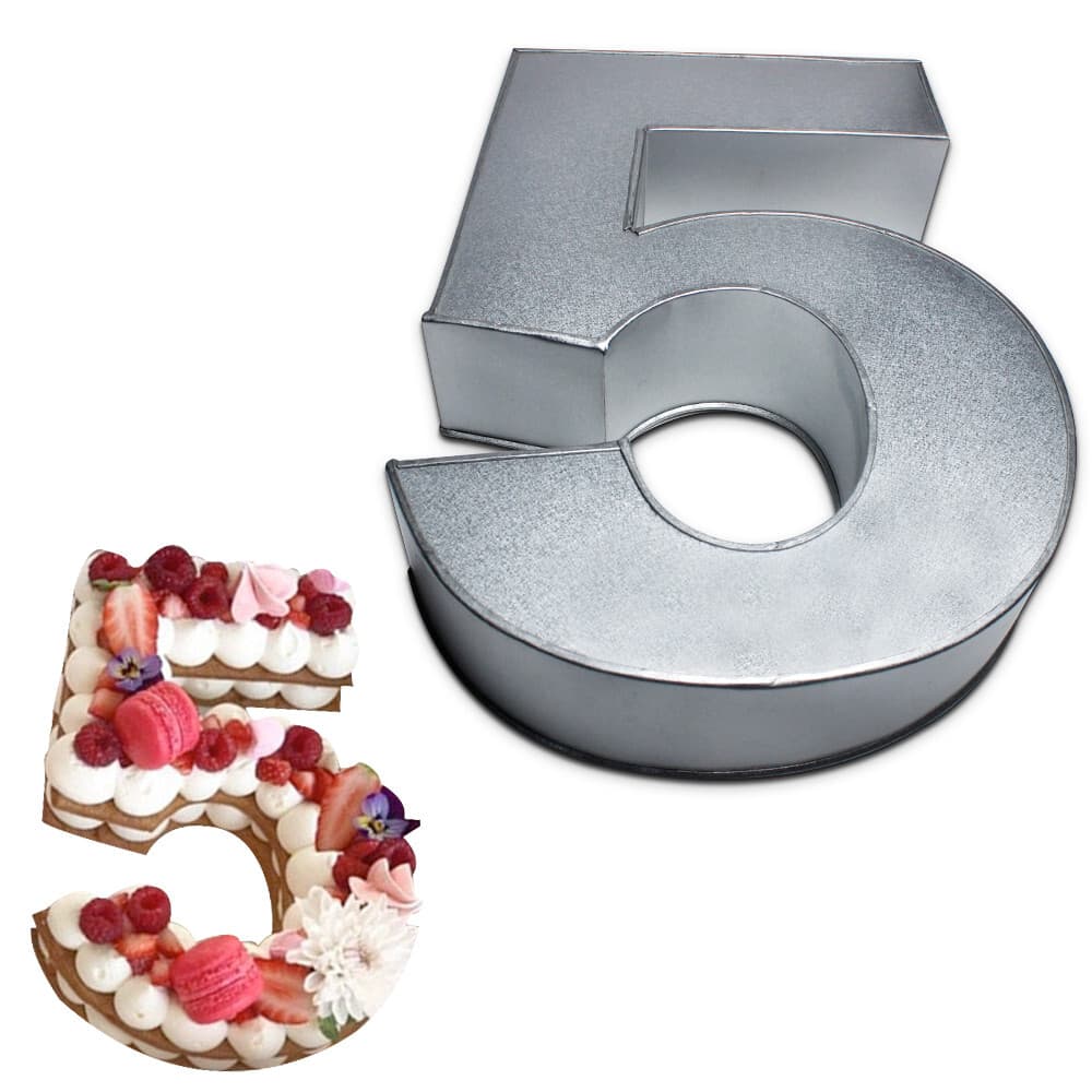 PME Large Number Cake Tin Set
