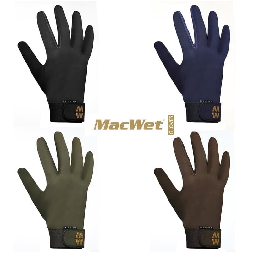 Macwet Climatec Gloves Long Cuff Sports Glove Shooting Golf All Sizes 4 ...
