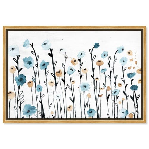The Oliver Gal Artist Co. Floral and Botanical Framed Wall Art Canvas ...