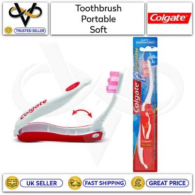 Colgate Portable Folding Travel Toothbrush