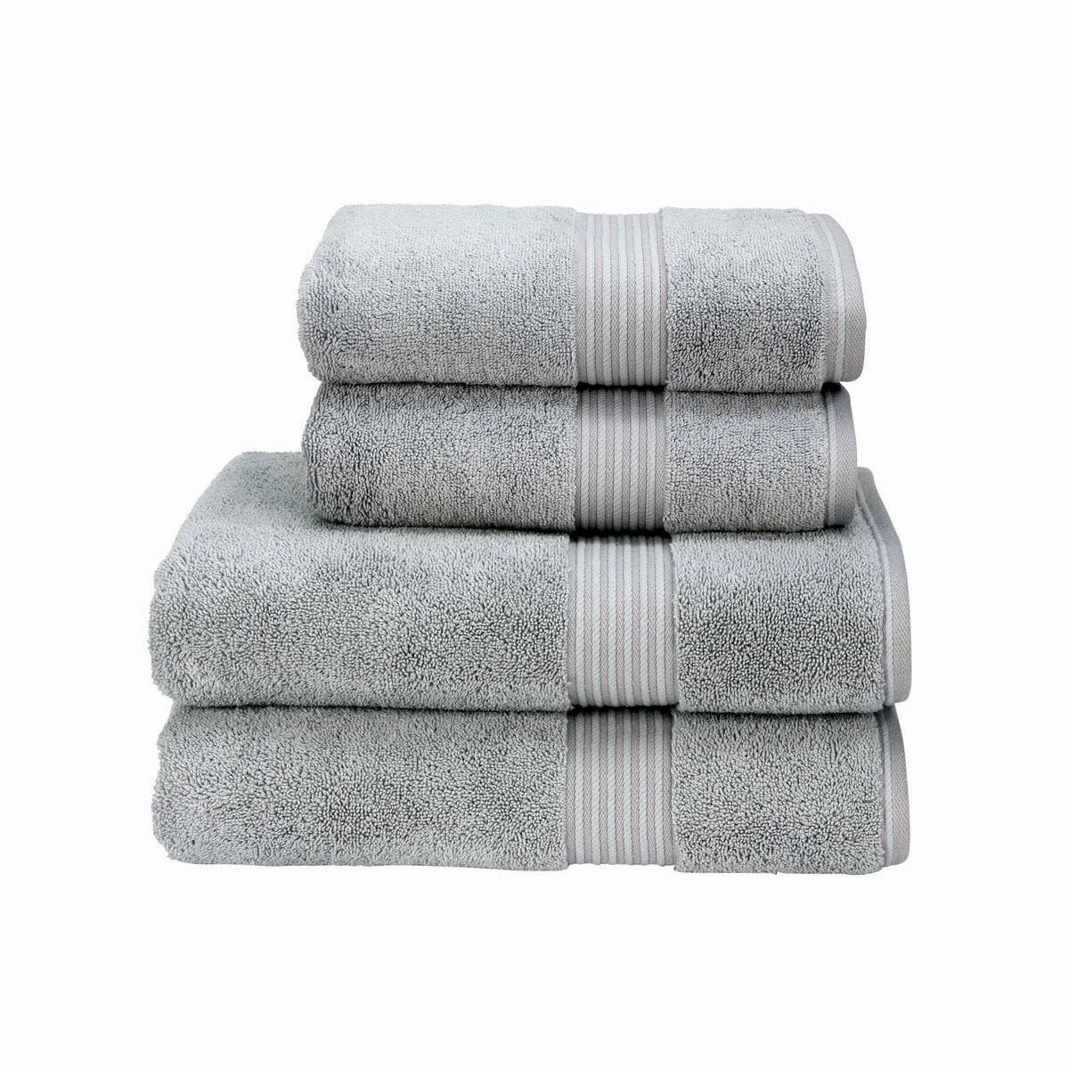 Christy Supreme Hygro Soft Absorbent Bathroom Towel Silver Grey Various ...