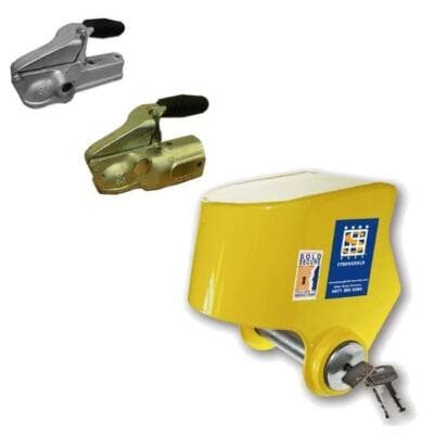 Stronghold Hitch lock Bradley Doublelock braked Trailer Couplings ...