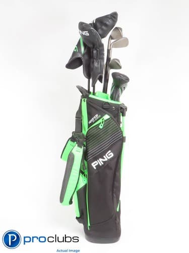 Nice Ping PRODI-G JUNIOR PACKAGE SET 8pc (7Clubs+Bag) 39.5" Driver ...