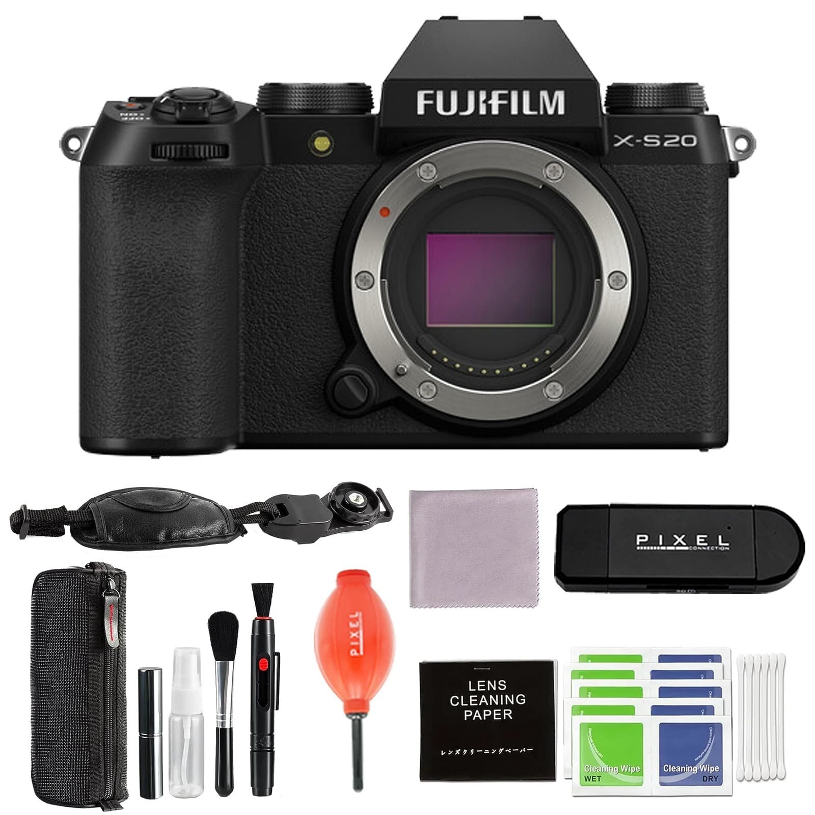 Fujifilm X-S20 Mirrorless Camera Body w/ Accessories Bundle | Fuji XS20 ...