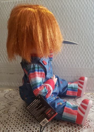 Talking Animated Chucky Doll Spirit Halloween Animatronic | eBay