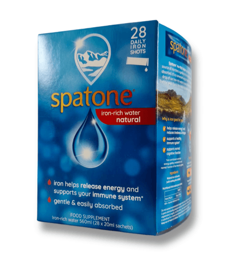 Spatone Iron Rich Water, Natural Iron Supplement, 20 ml x 28 sachets ...