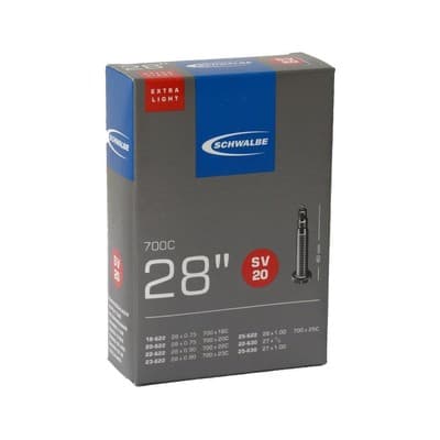 Schwalbe SV20 ExtraLight tube 28" Presta valve 40mm 65g | eBay