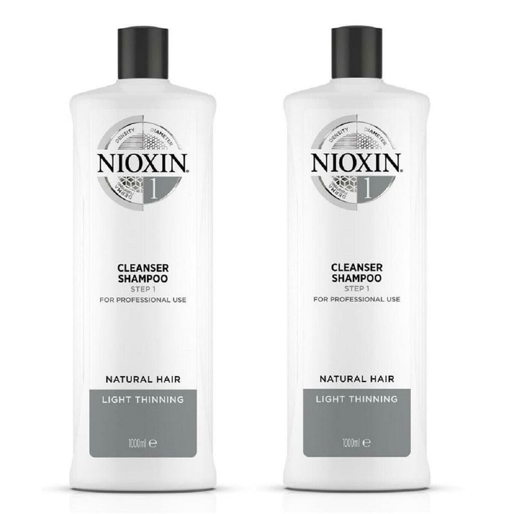 NIOXIN System 1 Cleanser Hair Thickening Shampoo 33.8 oz (2PACK) (New ...