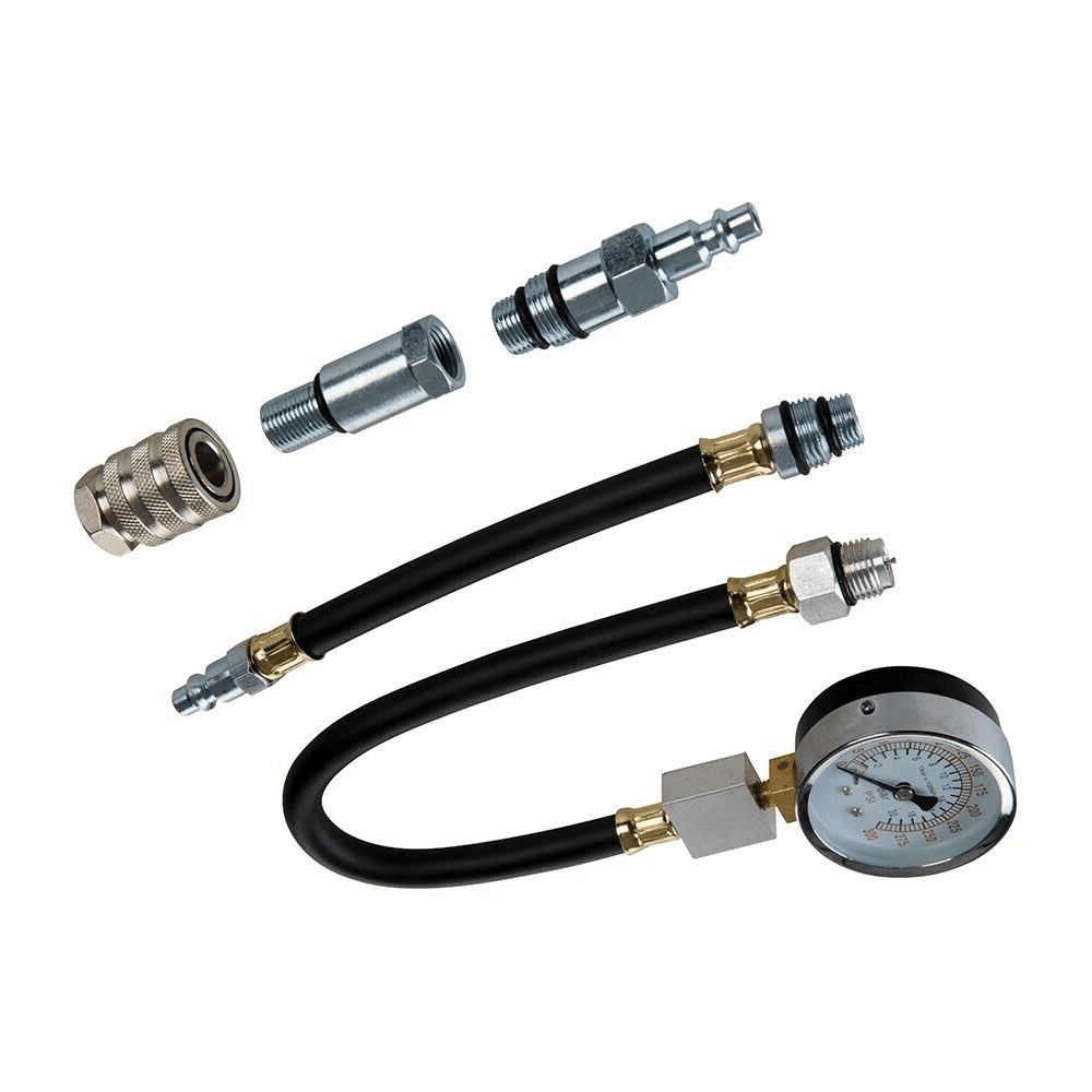 Compression Testing Kit Petrol Engine 5 Piece 5Pce Silverline 598559 ...