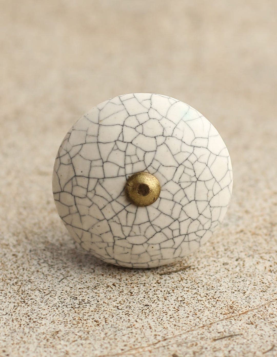 Dowding Metalworks Ceramic Crackle Knob