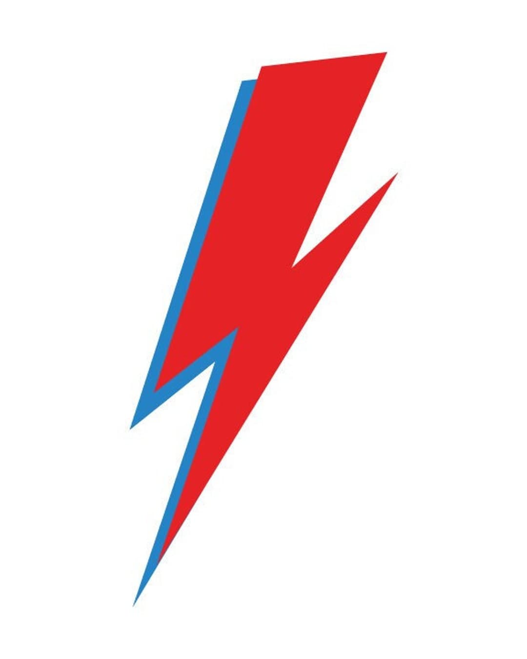 David Bowie Aladdin Sane Lightning Bolt Canvas Print