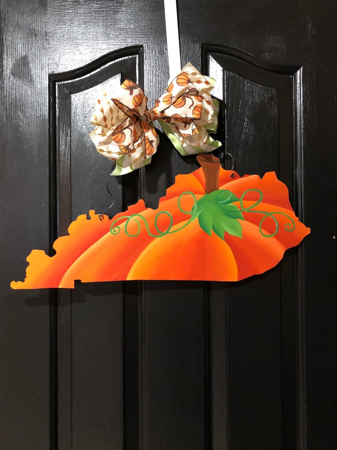 Fall Door Hanger Pumpkin Door Hanger Thanksgiving Door Hanger Fall ...