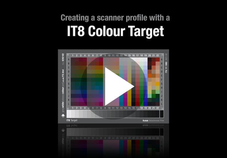 IT-8 Target Scanner Calibration Bundle: IT8.7/1 - IT8.7/2 - 35m…