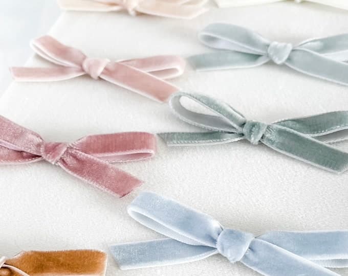Velvet Ribbon Bow Tutorial at Seth Struth blog