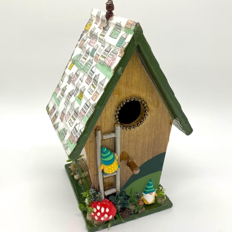Gnome Birdhouse - Etsy