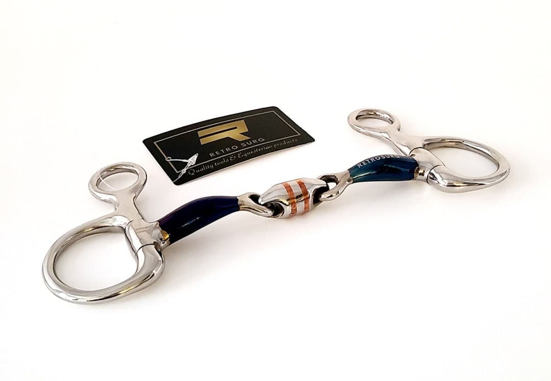 Baucher Hanging Cheek Sweet Iron Copper Inlaid With Lozenge Mouthpiece ...