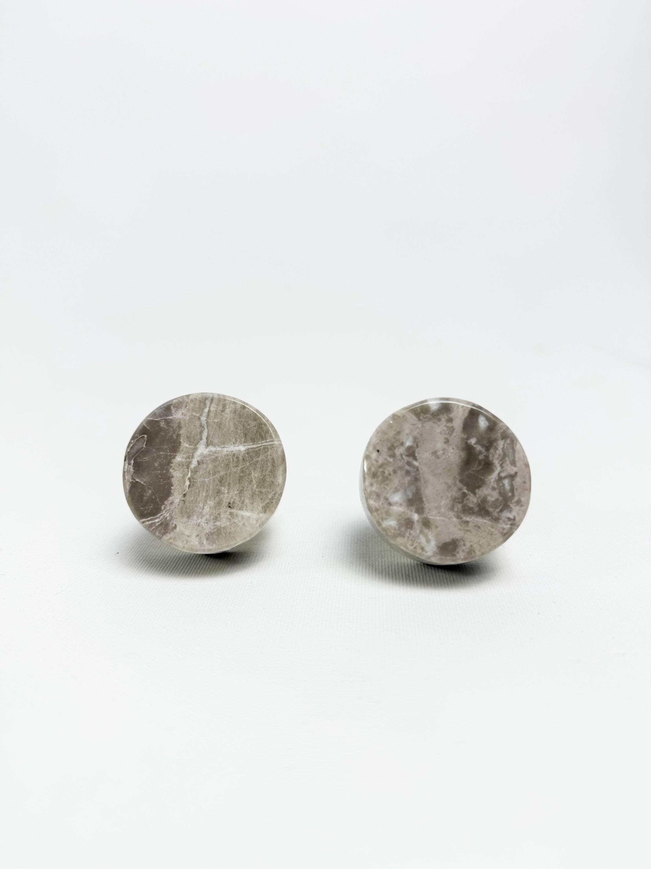 Grey Marble Cabinet Knob, Modern Gold Dresser Wardrobe Handles Knobs ...