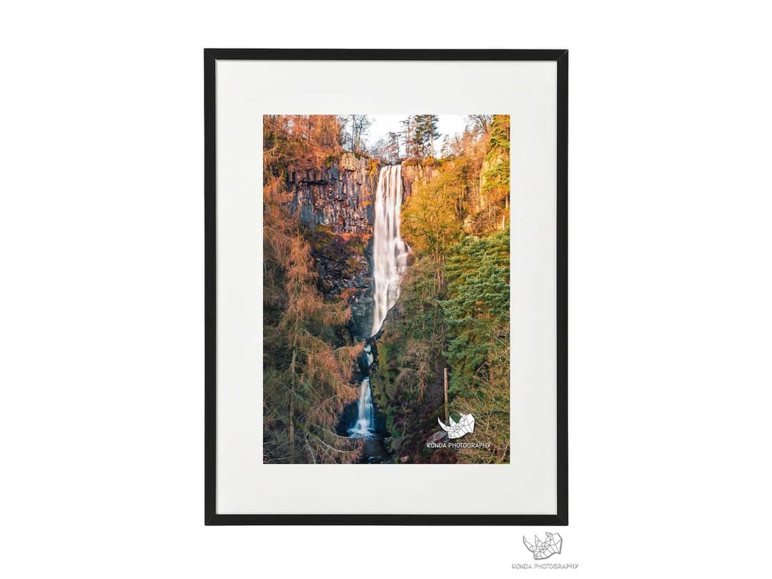 Pistyll Rhaeadr Waterfall Fine Art Photo Print Wall Art Home Decor New ...