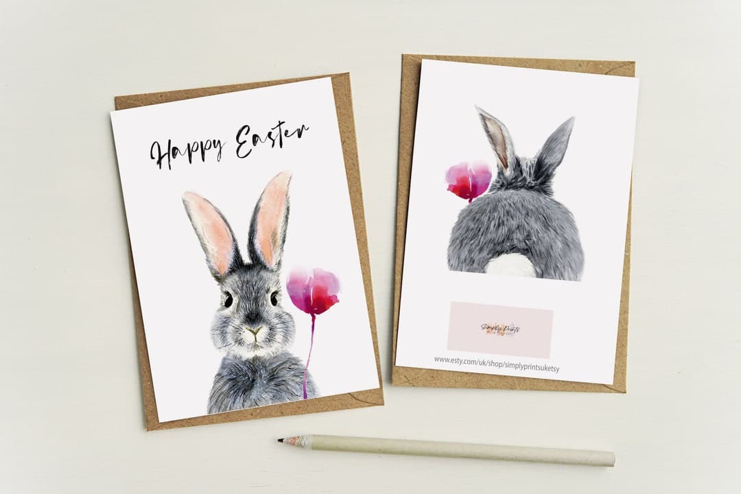 Luxury Easter Card | Easter Bunny | Multipack| Easter | Boyfriend ...