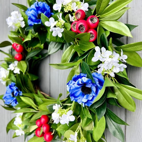 Patriotic Wreath - Etsy