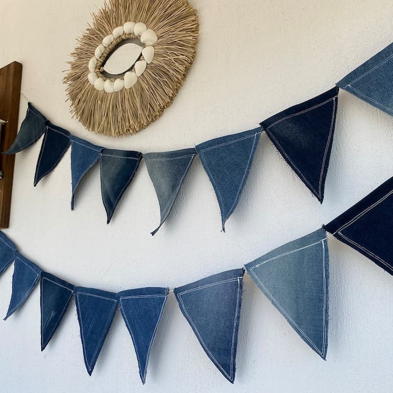 Talking Tables Denim Style Party Garland