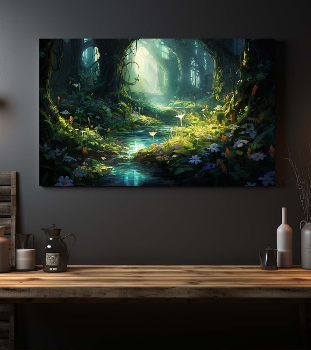 Next Enchanted Forest Canvas Wall Art