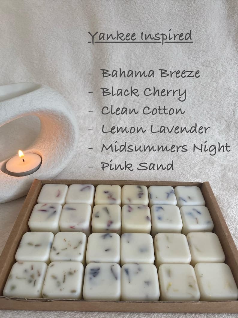 Soy Wax Melts Handmade Botanical Collection 24 Pcs Pack Highly Scented ...