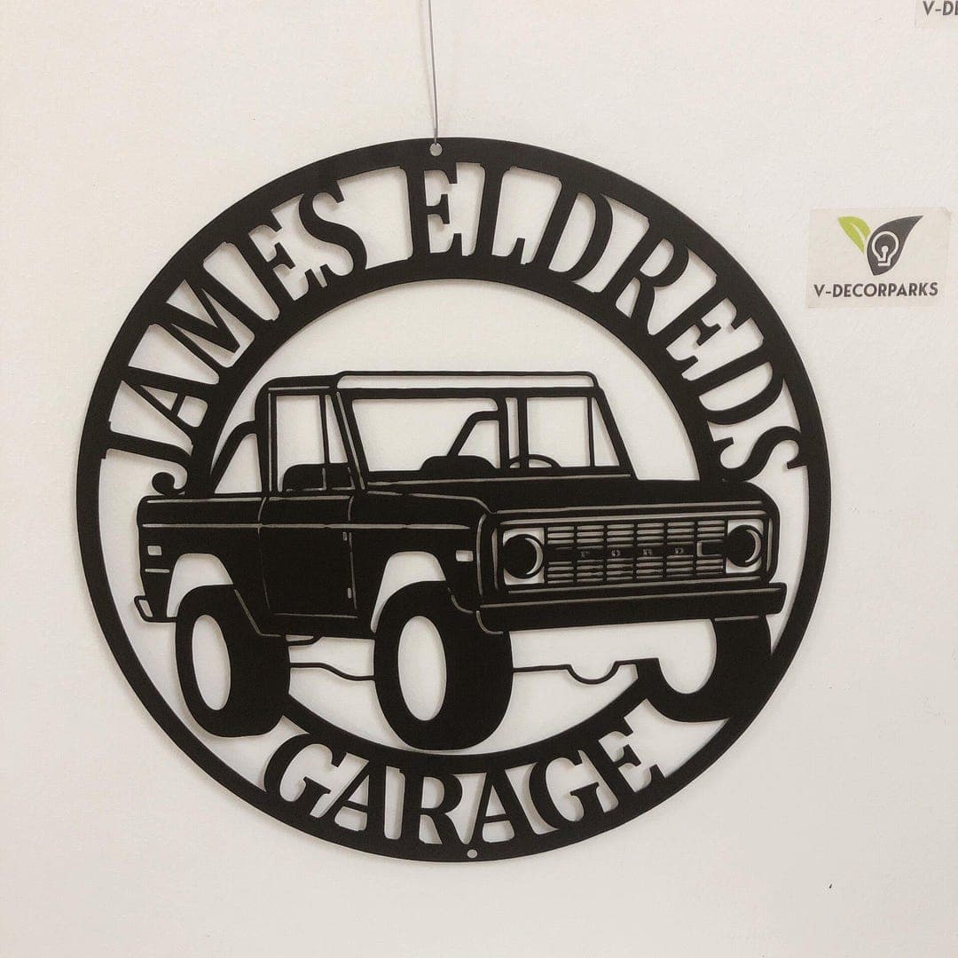 Haynes Classic Car Manual Metal Wall Sign