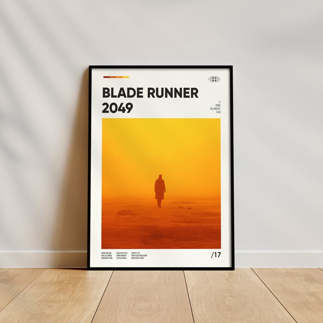 Blade Runner 2049 Movie Poster, Framed Movie Poster, High-quality Wall ...