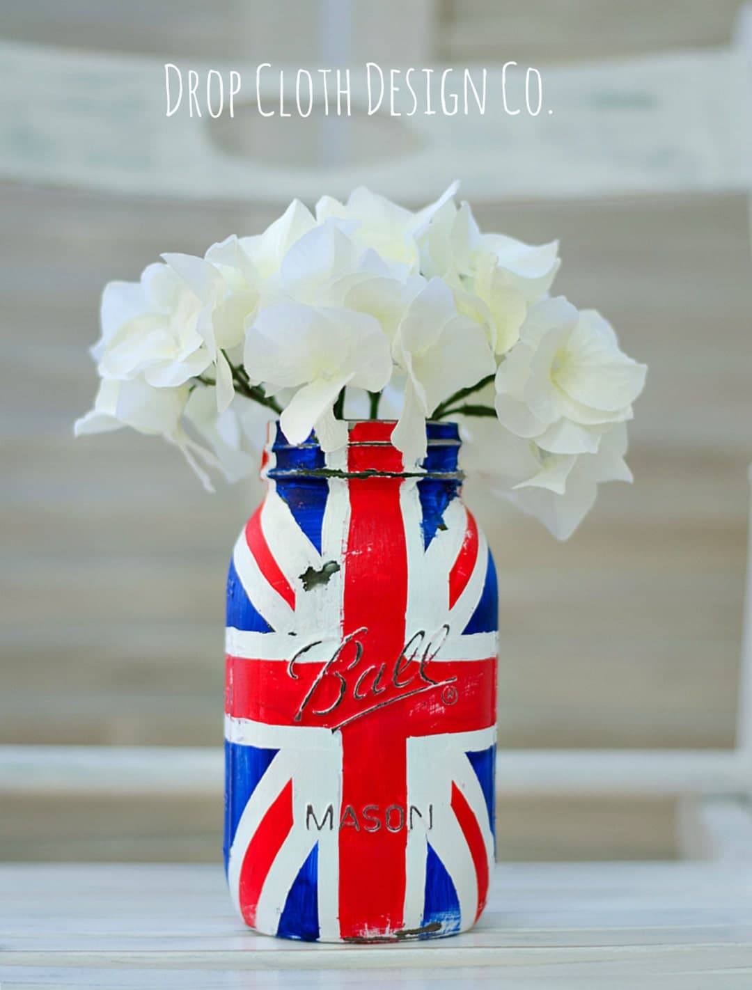 Sass & Belle Union Jack Glass Jar