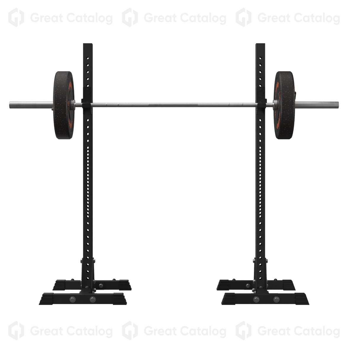 Power Rack Mirafit M3 Squat Stands 3D model - GreatCatalog 83747